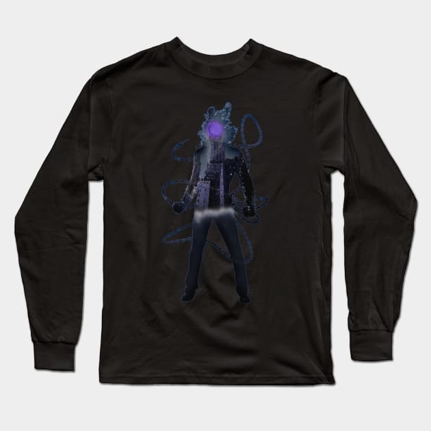 ghost of vengeance Long Sleeve T-Shirt by Darkwolf099_Designs